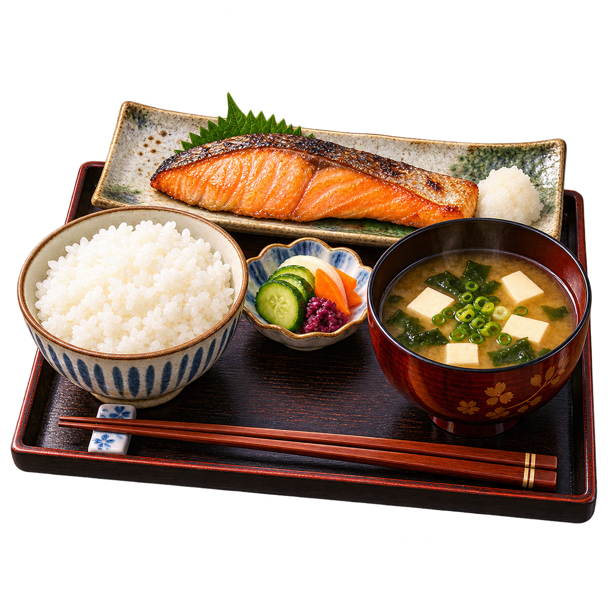 Japan: jedes Teil bekommt ein Schälchen