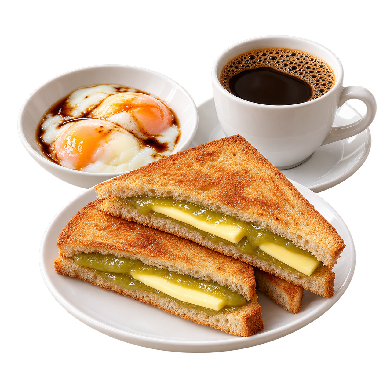 Singapur: Toast mit Kokosgeheimnis