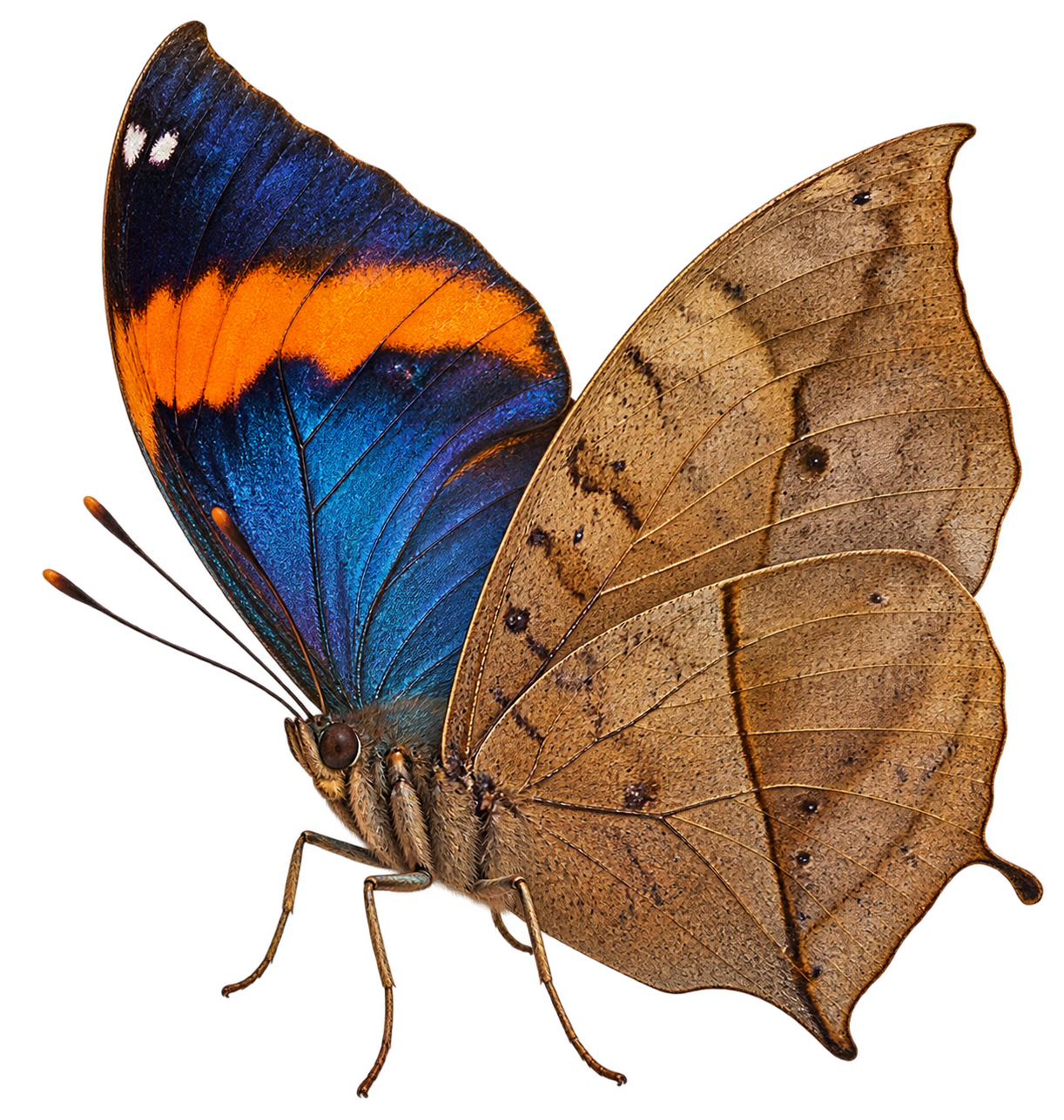 Orange oakleaf: the butterfly that became a leaf