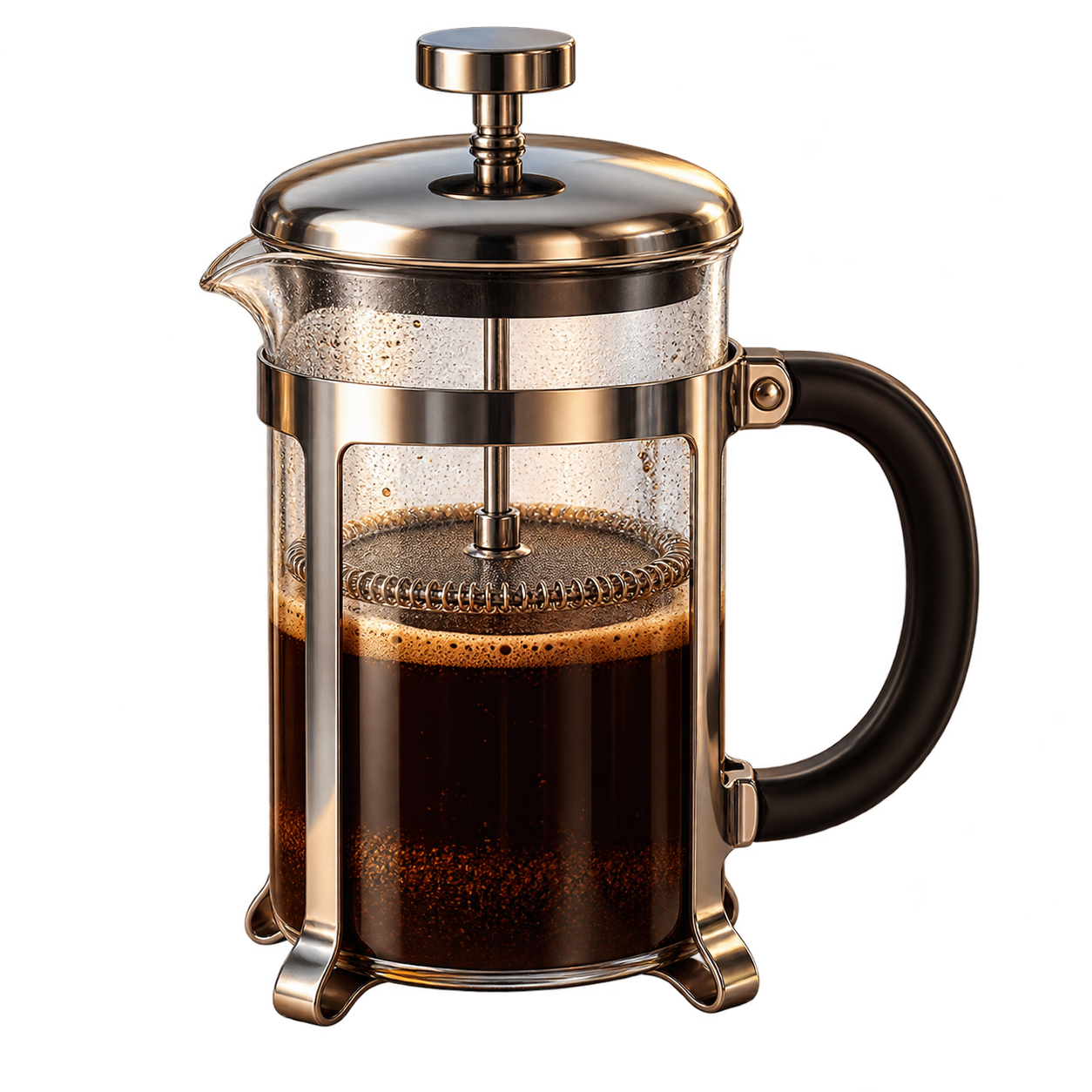 French Press: erst treffen, dann trennen