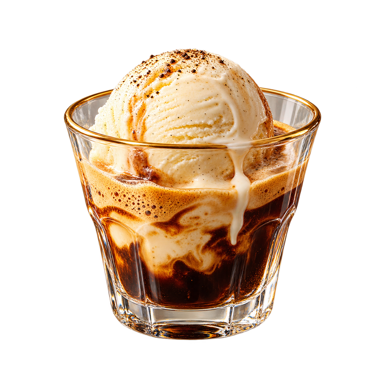 Affogato: heiß trifft kalt