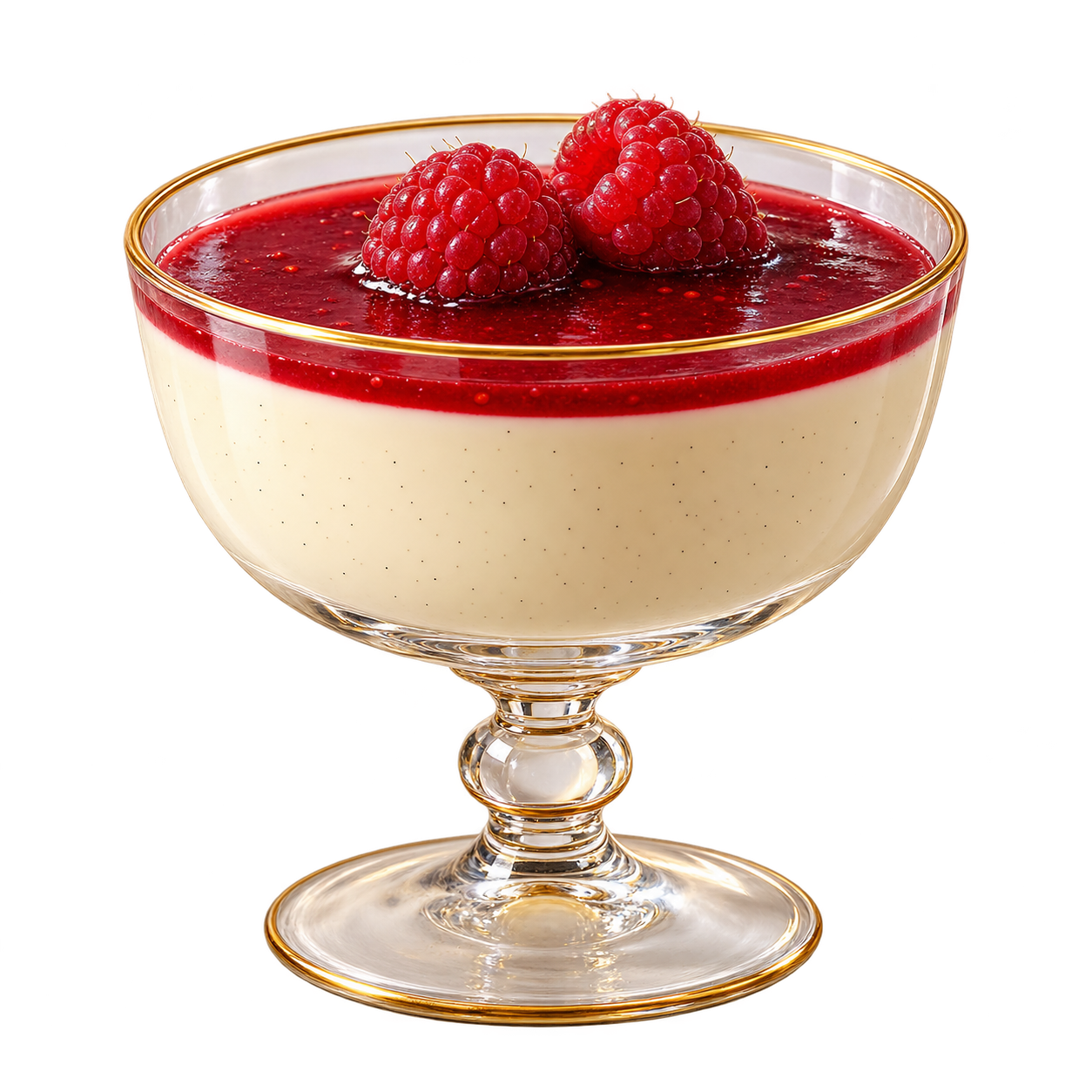 Panna cotta: Sahne mit Haltung
