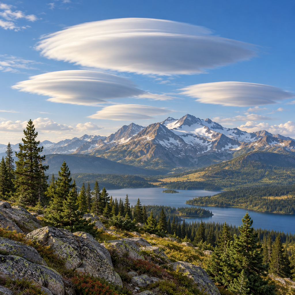 Nubes lenticulares