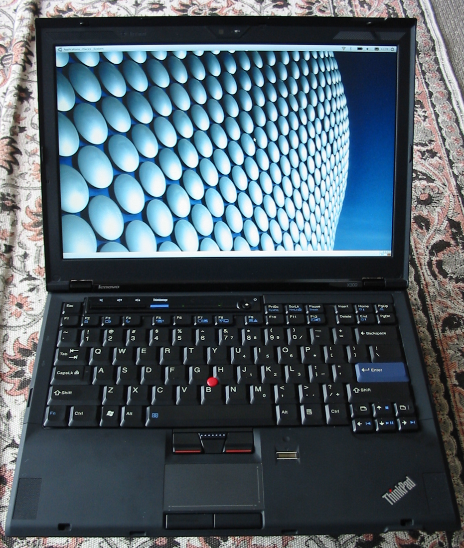 Настоящий ThinkPad X300.