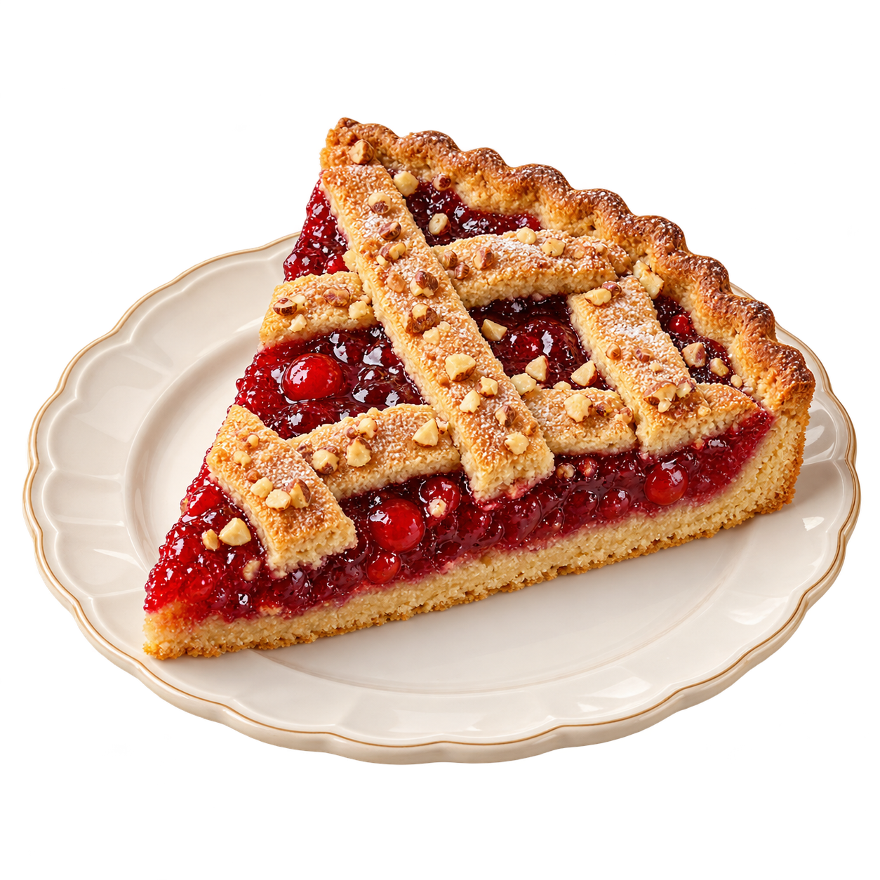 Linzer Torte: Konfitüre hinter Gittern
