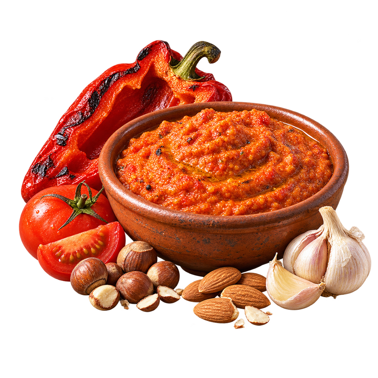 Romesco: Nüsse reden mit