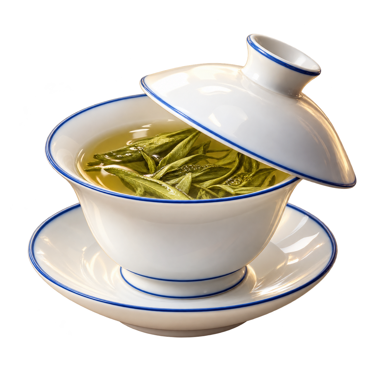 Gaiwan: Deckel statt Ausguss