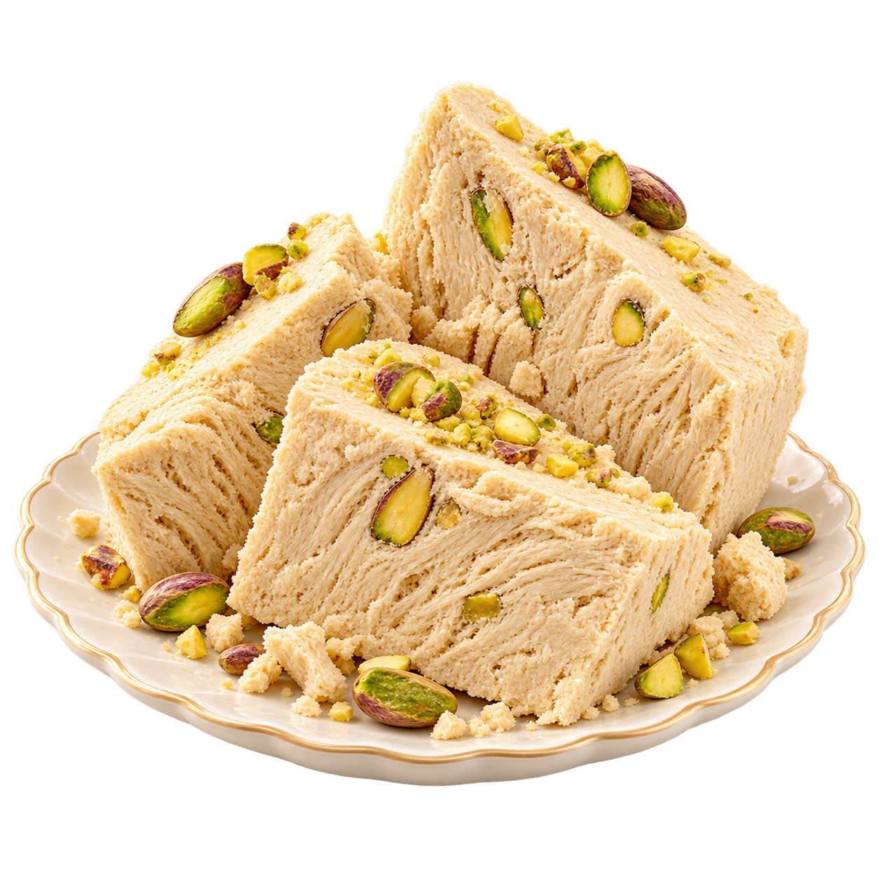 Halva: bröselig, aber entschlossen