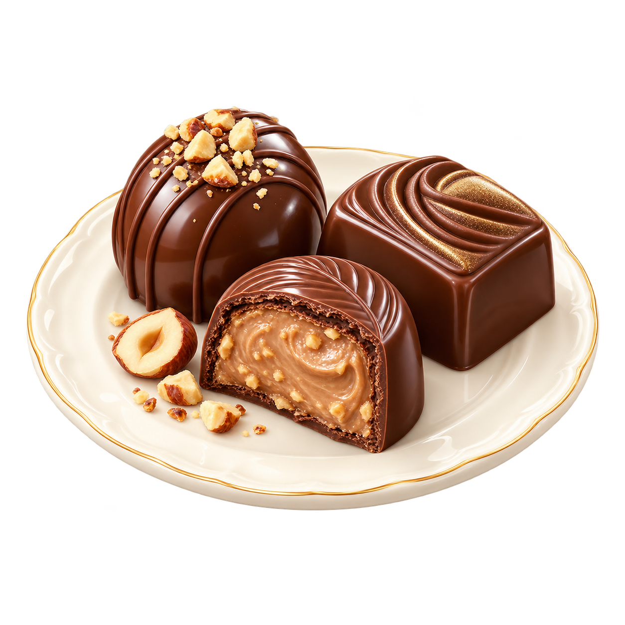 Praline: Schokolade hütet ein Geheimnis