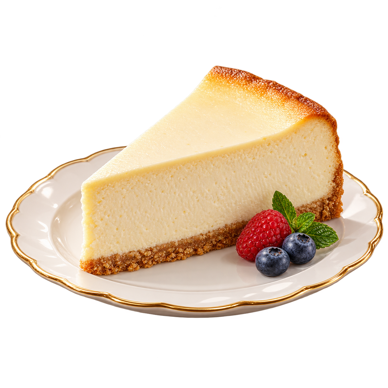 Cheesecake de Nueva York: el queso ocupa el centro