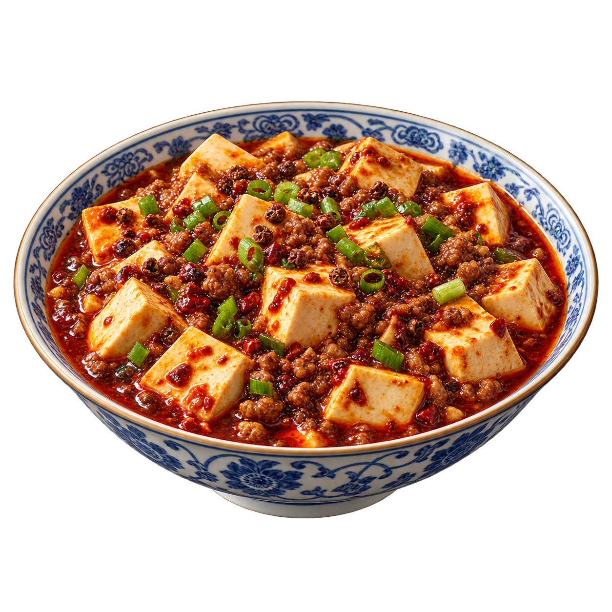 Illustration of Mapo Tofu dish