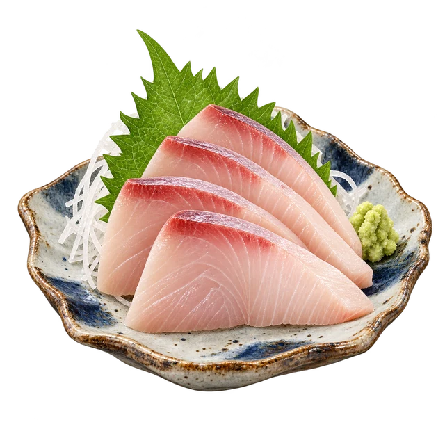 Hamachi sashimi