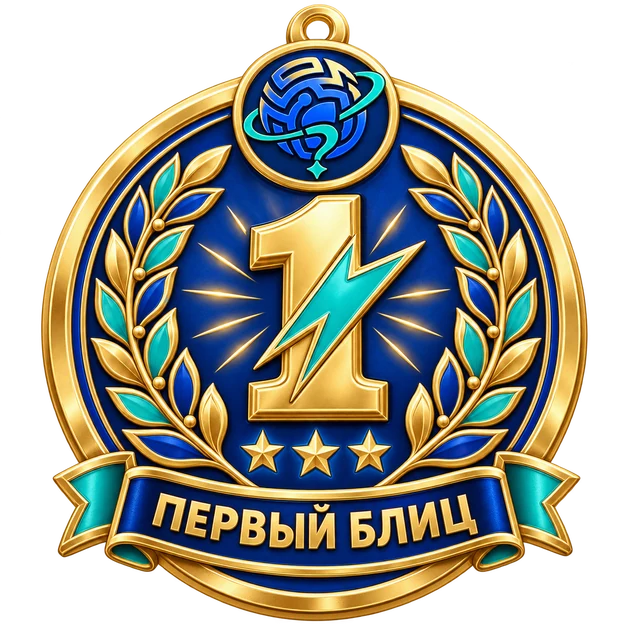 Золотая медаль Первый блиц