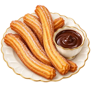 Чуррос и шоколад