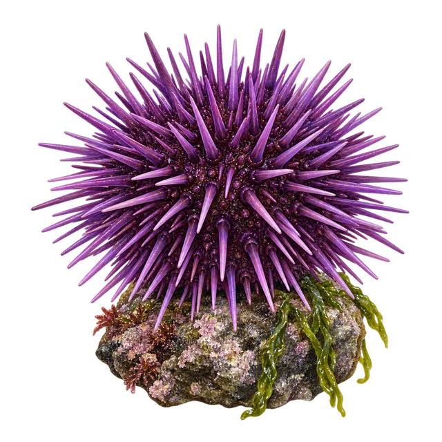 Purple sea urchin