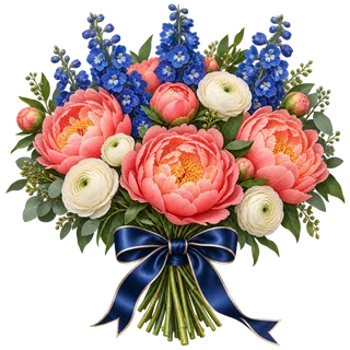 Кораллы и сапфиры