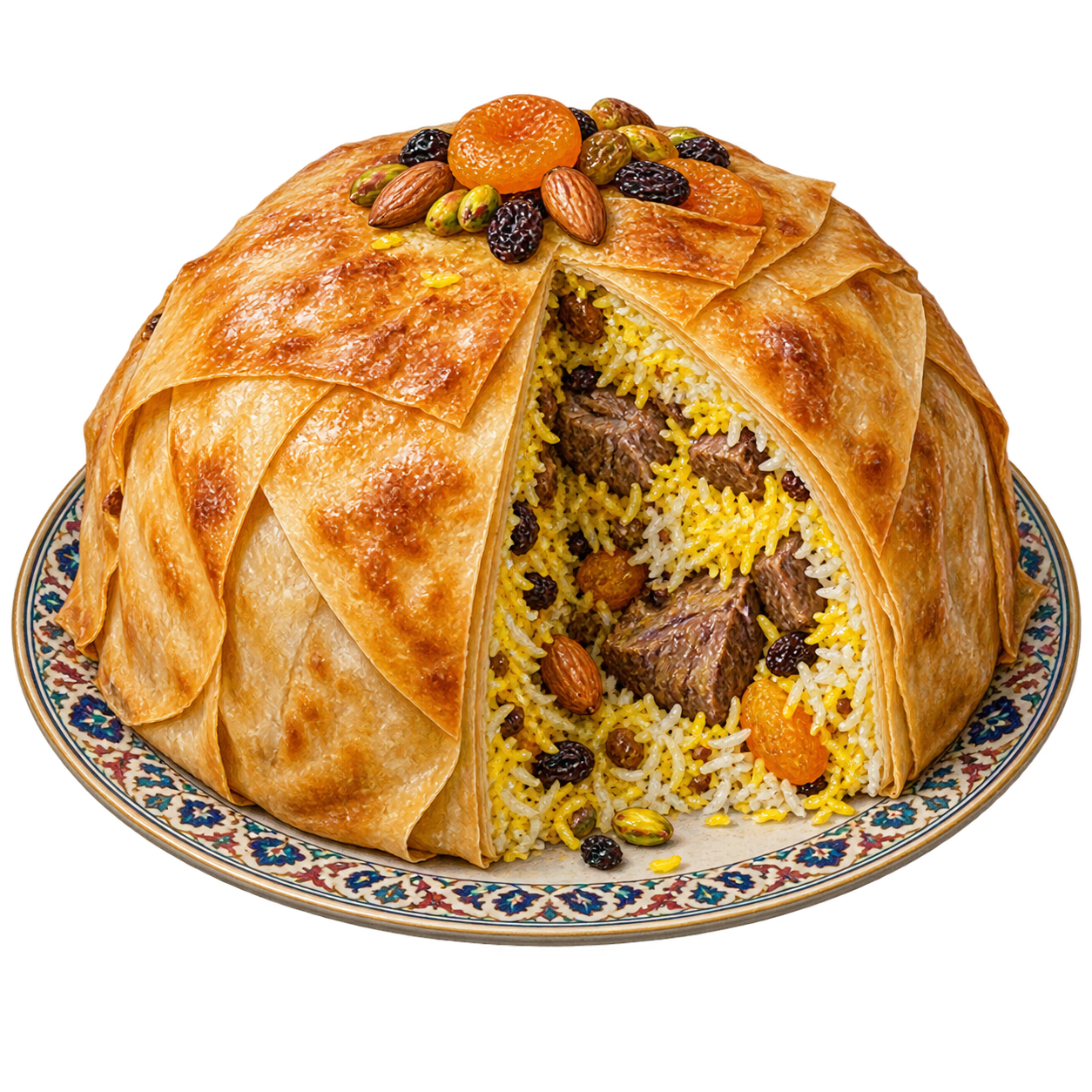 Azerbaijan: Shah-pilaf