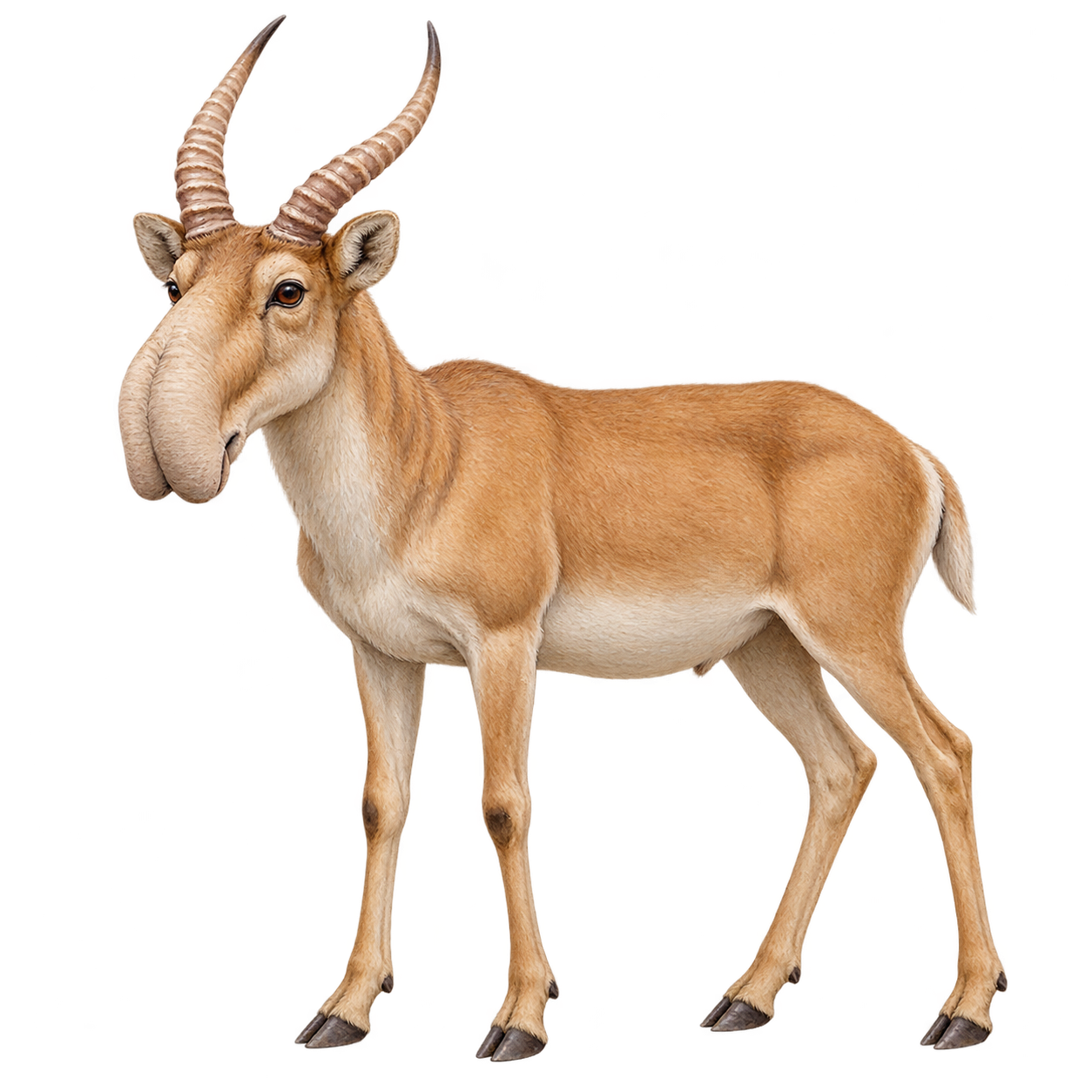 Saiga antelope