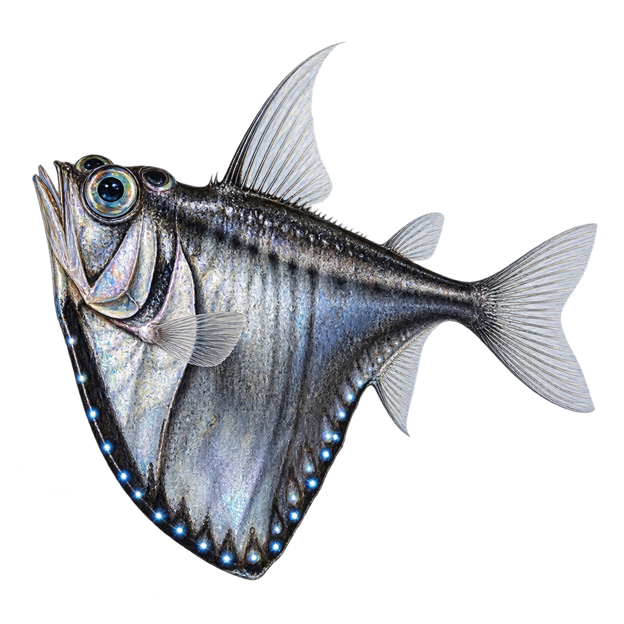 Deep sea hatchetfish