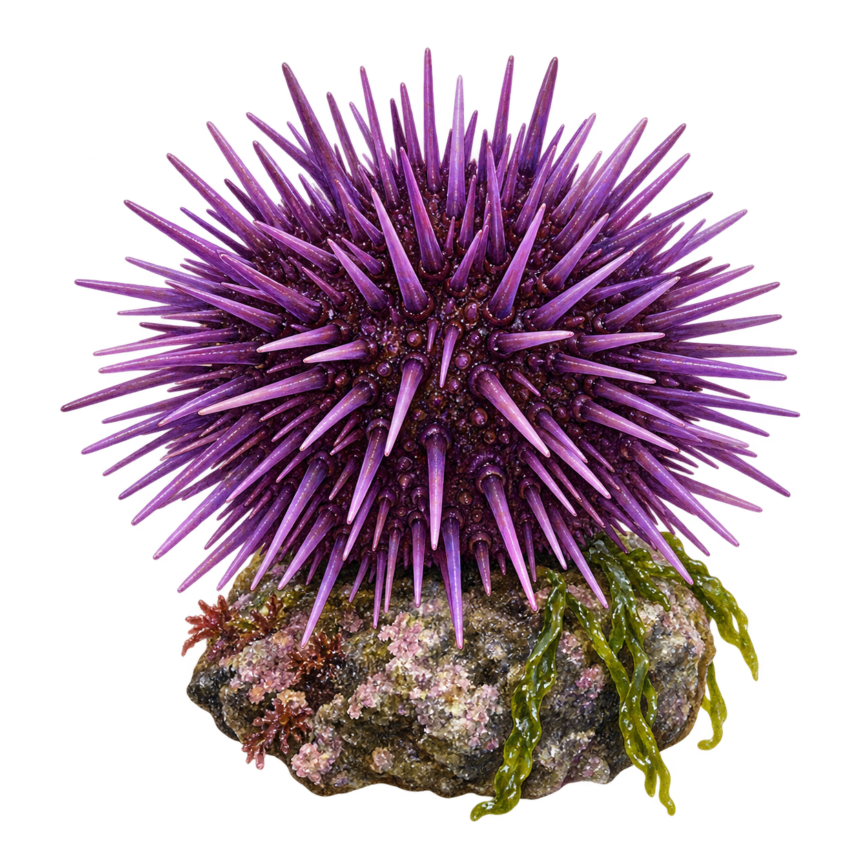 Purple sea urchin