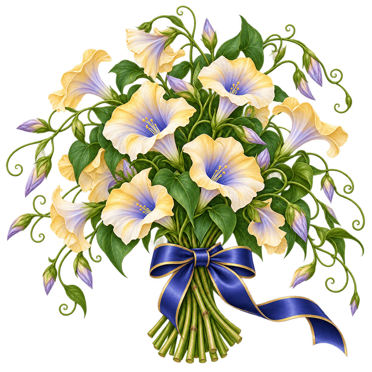 Mystical bouquet: Light of dreams