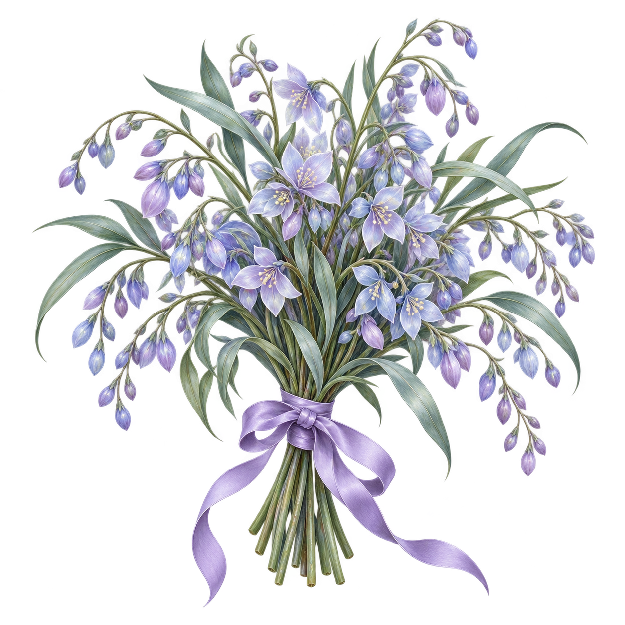 Mystical bouquet: Silkweed